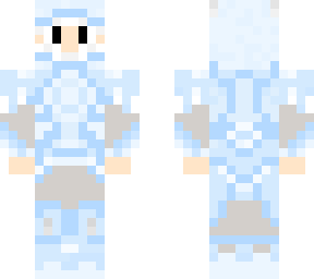 guy in ice dragon armor