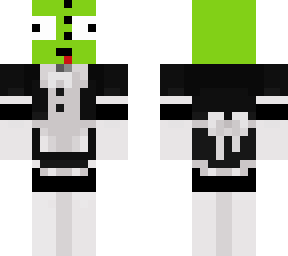 maid gir with normal under