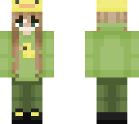matching duck girl
