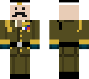 military moustache