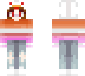 my skin but its infected by the egg lol
