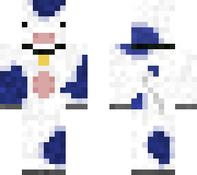 navy coloured cow
