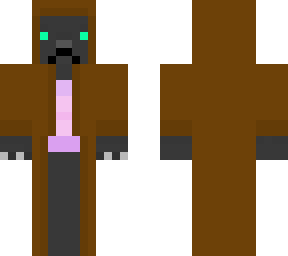 panther with cloak