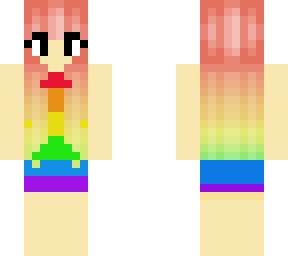 rainbow girl