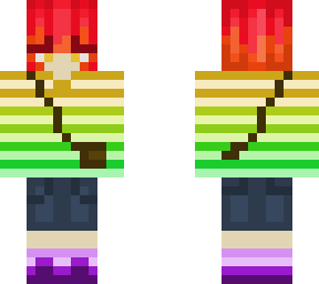 rainbow skin happy pride :d