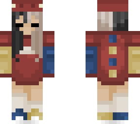 red dino sweater