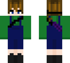 s k i n 10 + dream style + netherite sword