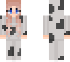 sadie cow onesie skin