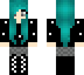 teal girl (not mine)