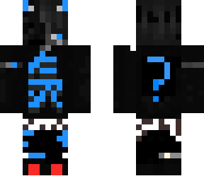 the blue japanese male skin
