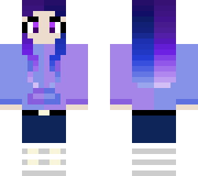 two-tone galaxy outfit