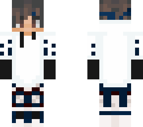 white hoodie boy