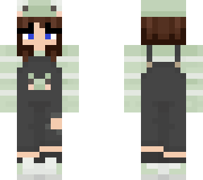 zahm in a frog overalls