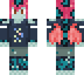 a chill dragon girl