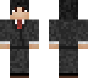 black haired boy in tux