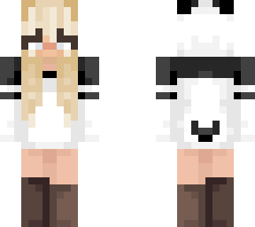 blonde hair panda recolour *fix* (i did not make this, it's just a recolour)
