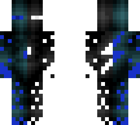 blue and white