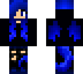 blue dragon girl