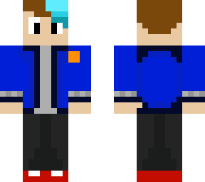 blue jacket guy