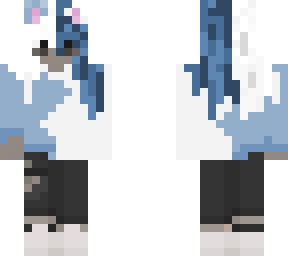blue kitten (girl version)