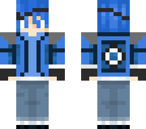 blue mask