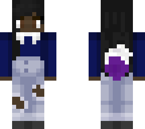 blue school girl