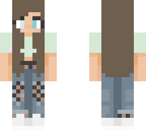 brown haired girl