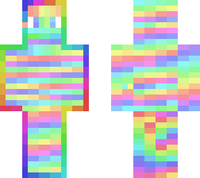edit of rainbow skin