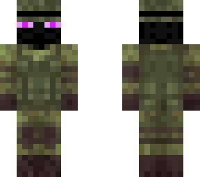 enderman military uniform