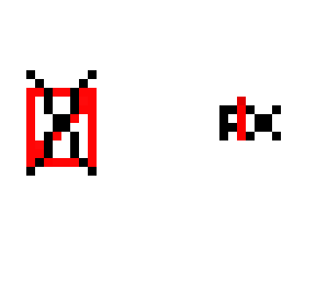fixed "x"