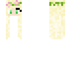 floating blonde girl head