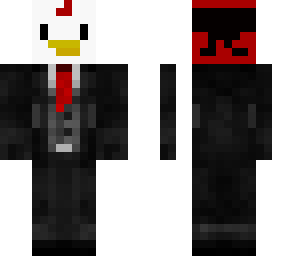 ghost_apple wareing chicken mask (made my ghostapple19)