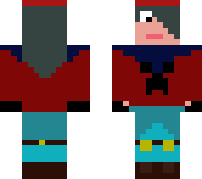 lumber jack with creeper shirt