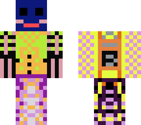 magic cube rainbow spot man