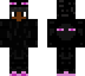Male enderman onesie | Minecraft Skin