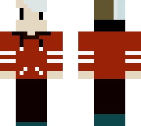 minecraft boy w/ agoti hoody