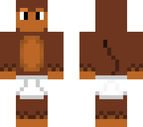 monkey in underwear