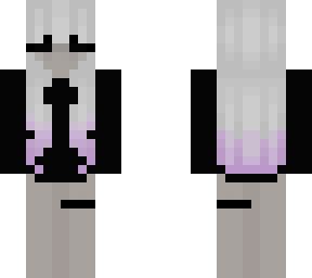 purple/white ombre