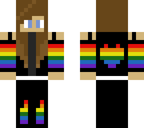 rainbow girl!