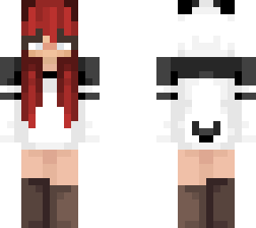 red hair panda (i did not make this, it's just a recolour)