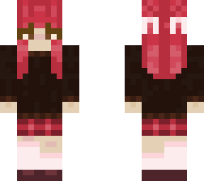red hair w/baggy jumper