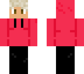 red hoodie boy