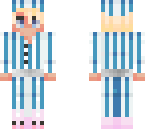 schlafanzug blau