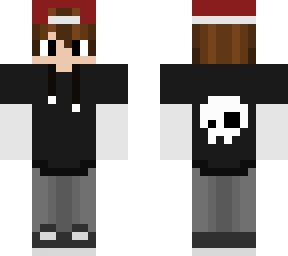 skull hoodie