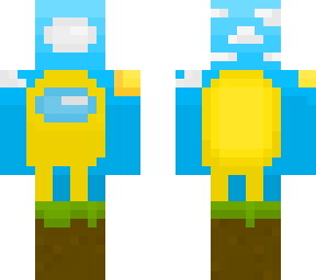 when the yellow noob is sus