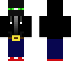 white enderman gaming skin