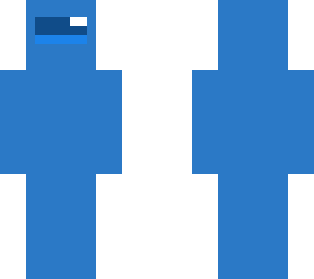 among us blue (aqua blue)