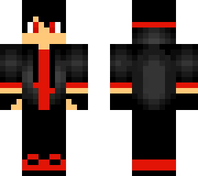 black and red hoodie