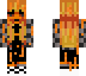 Blaze Girl Minecraft Skins