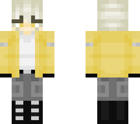 boy in a yellow jacket